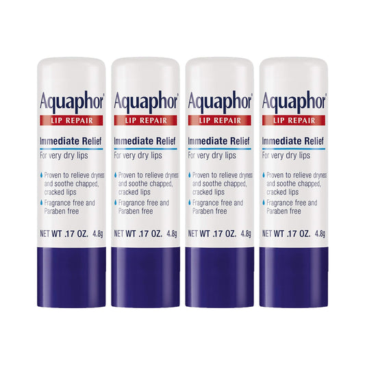 Aquaphor Lip Repair Stick Immediate Relief Pack Of 4