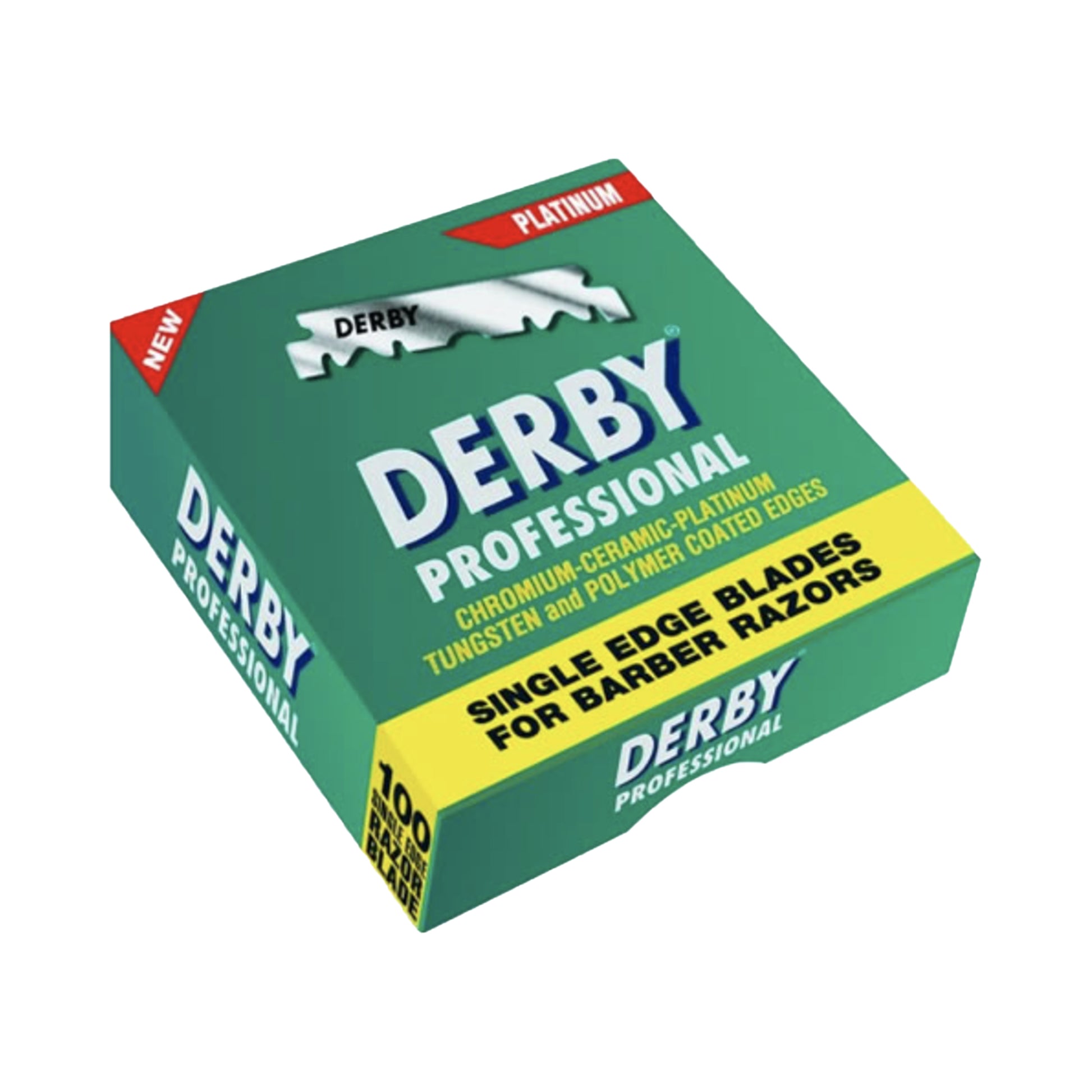 Derby Shaving Professional Single Edge Razor Blades 100 Count