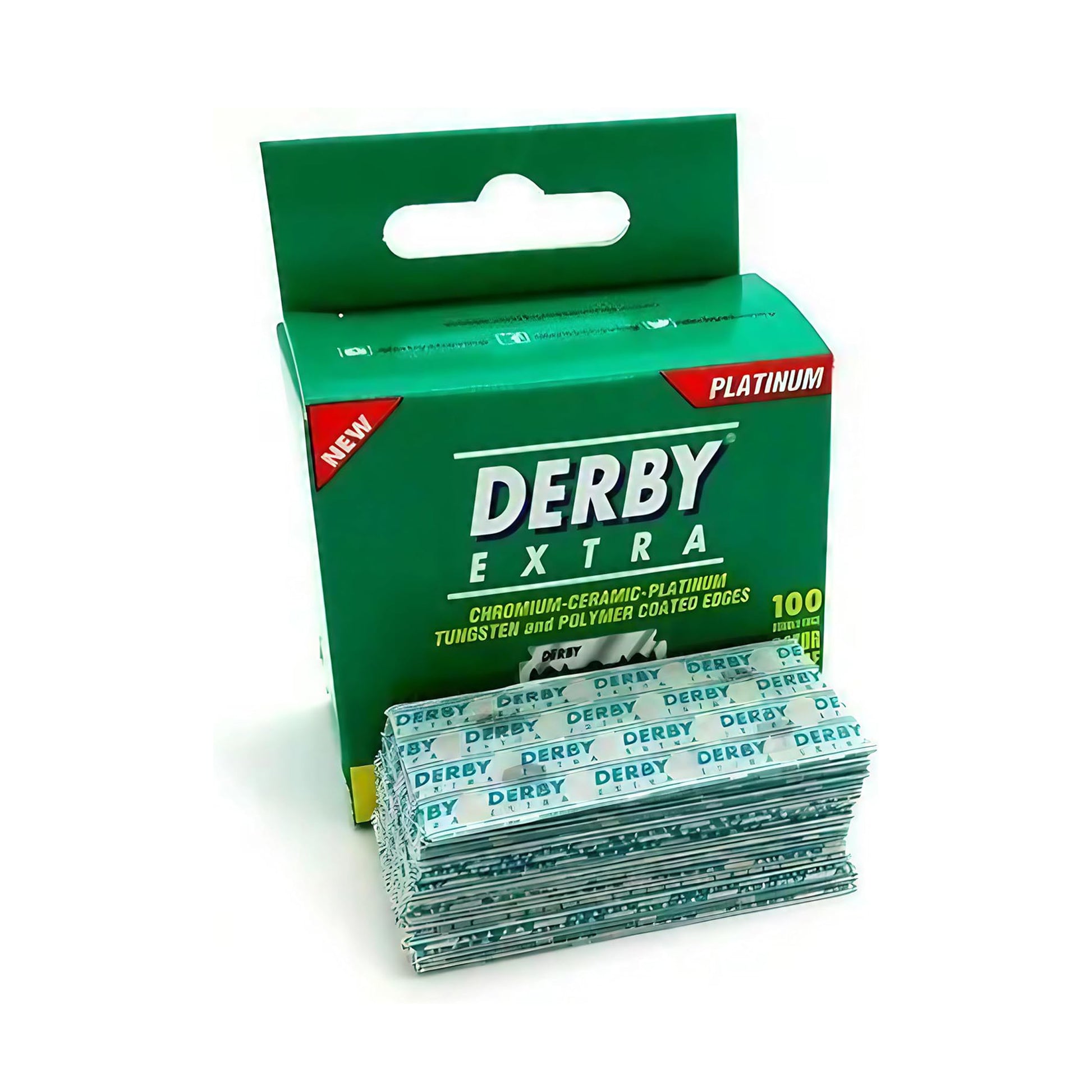 Derby Shaving Extra Double Edge Razor Blades 100 Count