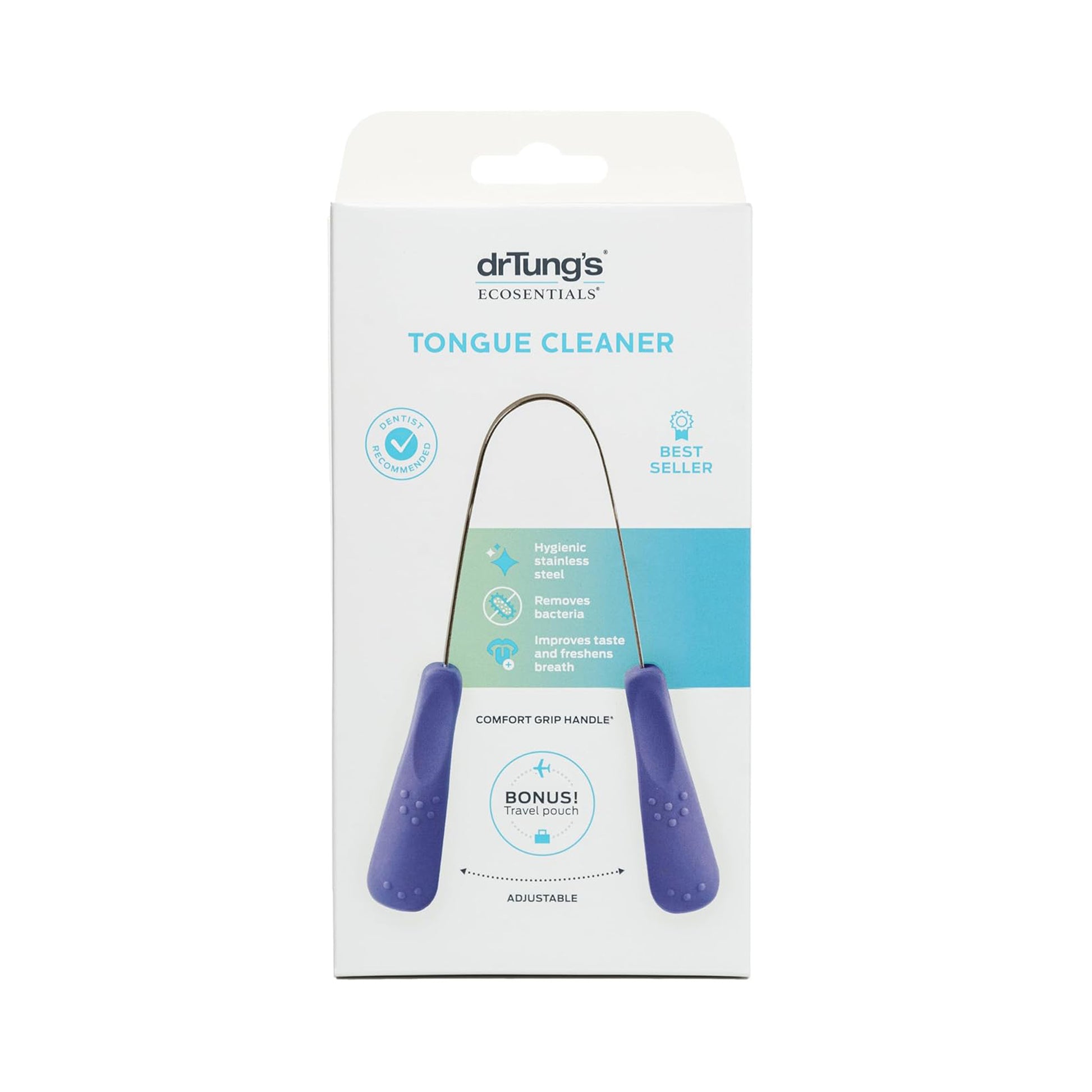 Dr Tung's Stainless Steel Tongue Cleaner