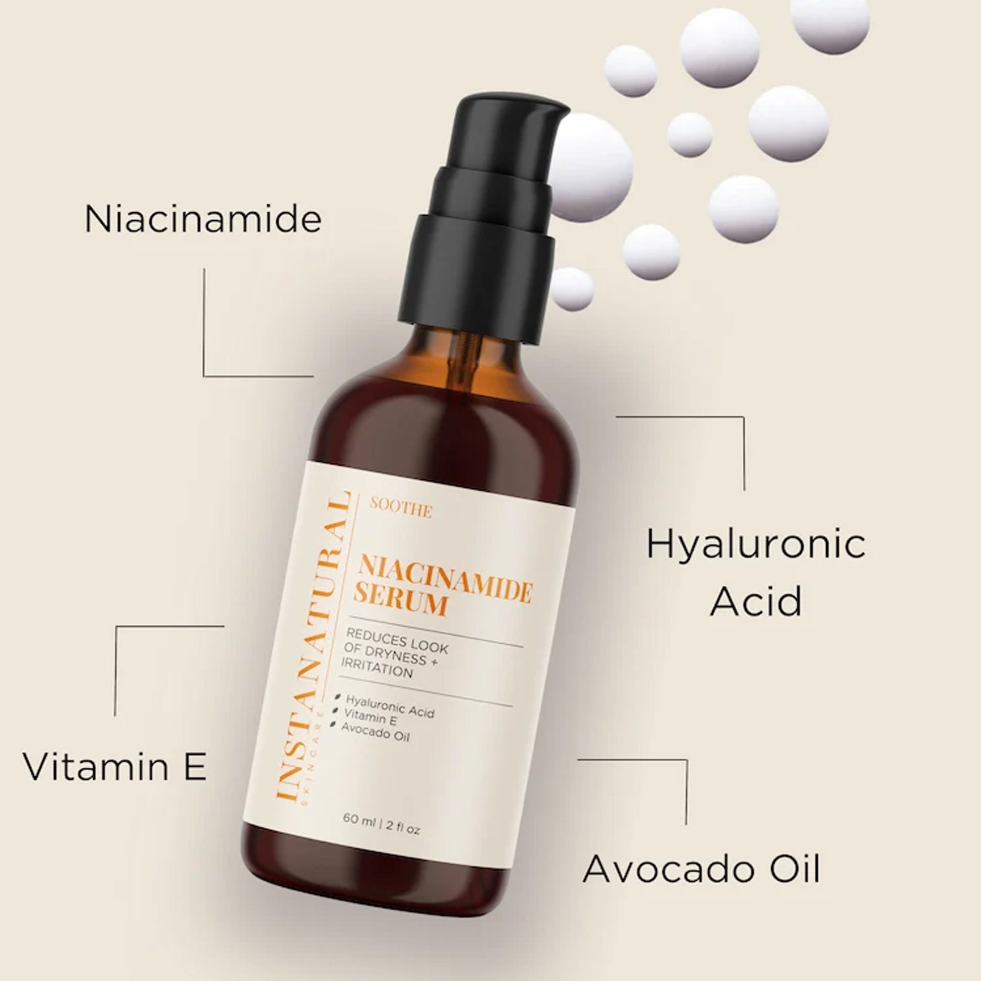 InstaNatural Niacinamide Serum 60 mL