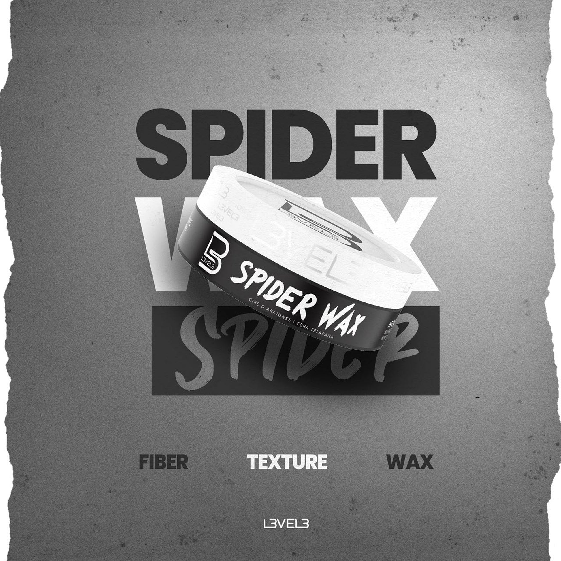 L3VEL3 Spider Wax Fiber Texture Wax 150 mL