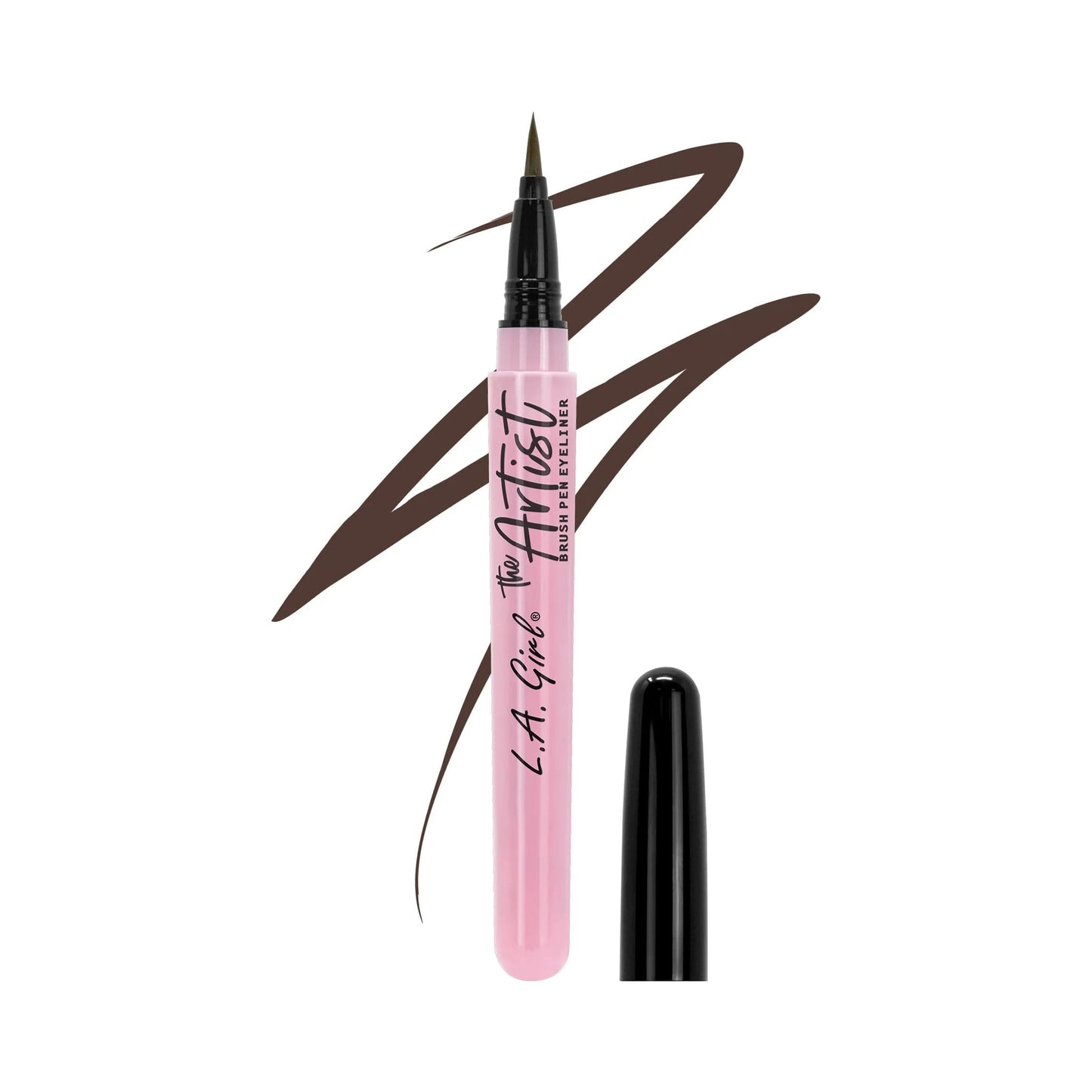 LA Girl The Artist Brush Pen Eyeliner Chocolate Brown