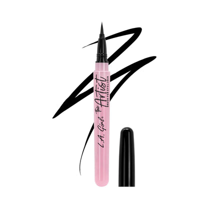 LA Girl The Artist Brush Pen Eyeliner Inky Black