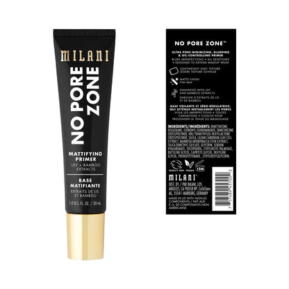 Milani Cosmetics No Pore Zone Mattifying Face Primer 30 mL