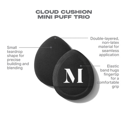 Morphe Cosmetics Cloud Cushion Mini Puff Trio