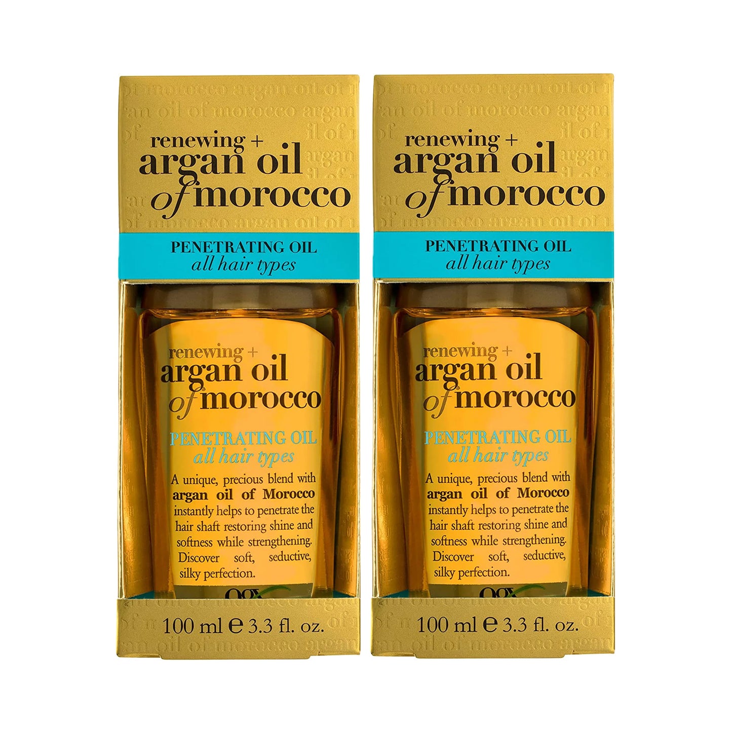 OGX Renewing + Argan Oil of Morocco Penetrating Oil 100 mL Pack Of 2