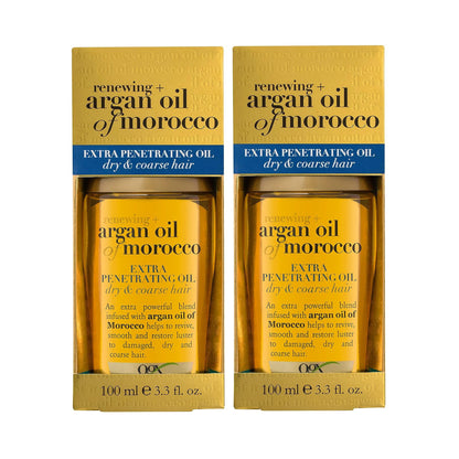 OGX Renewing Argan Oil of Morocco Extra Penetrating 100 mL Pack of 2