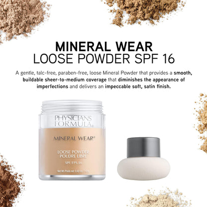 Physicians Formula Mineral Wear Loose Powder Translucent Light