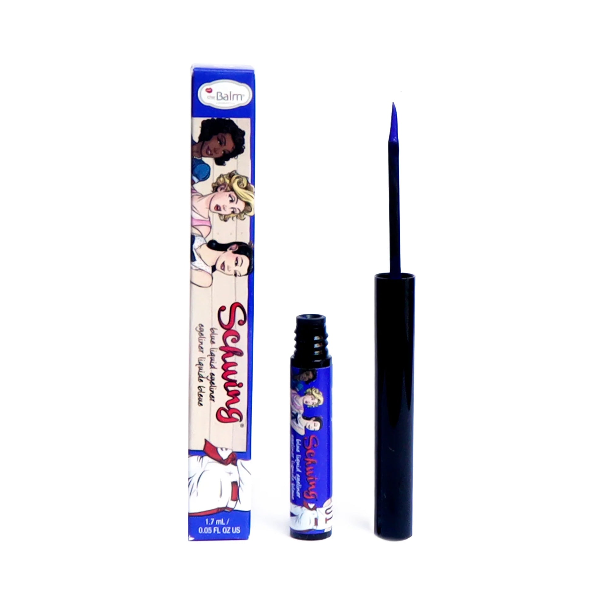 theBalm Schwing Liquid Eyeliner Sapphire Blue