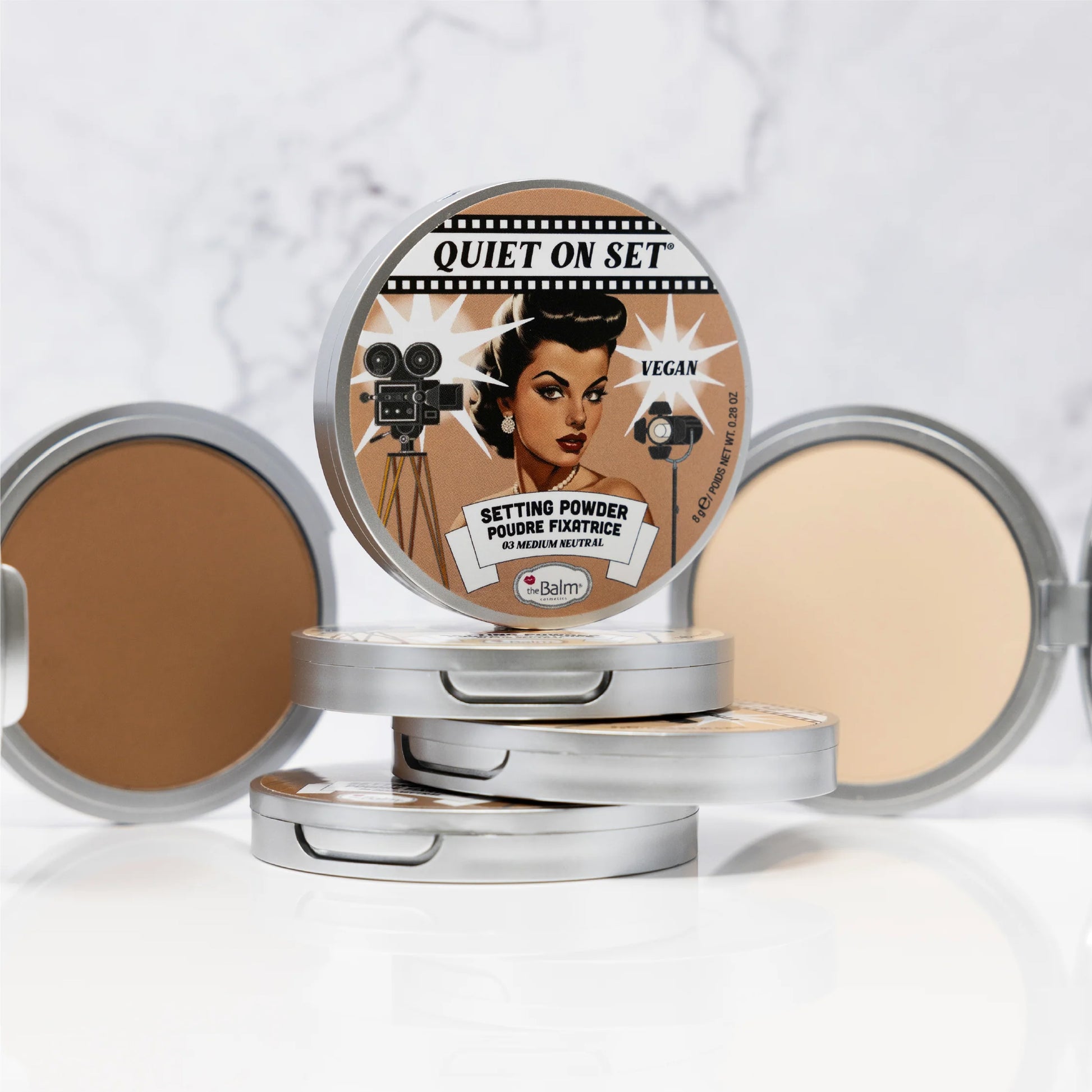 theBalm Setting Powder Quiet on Set