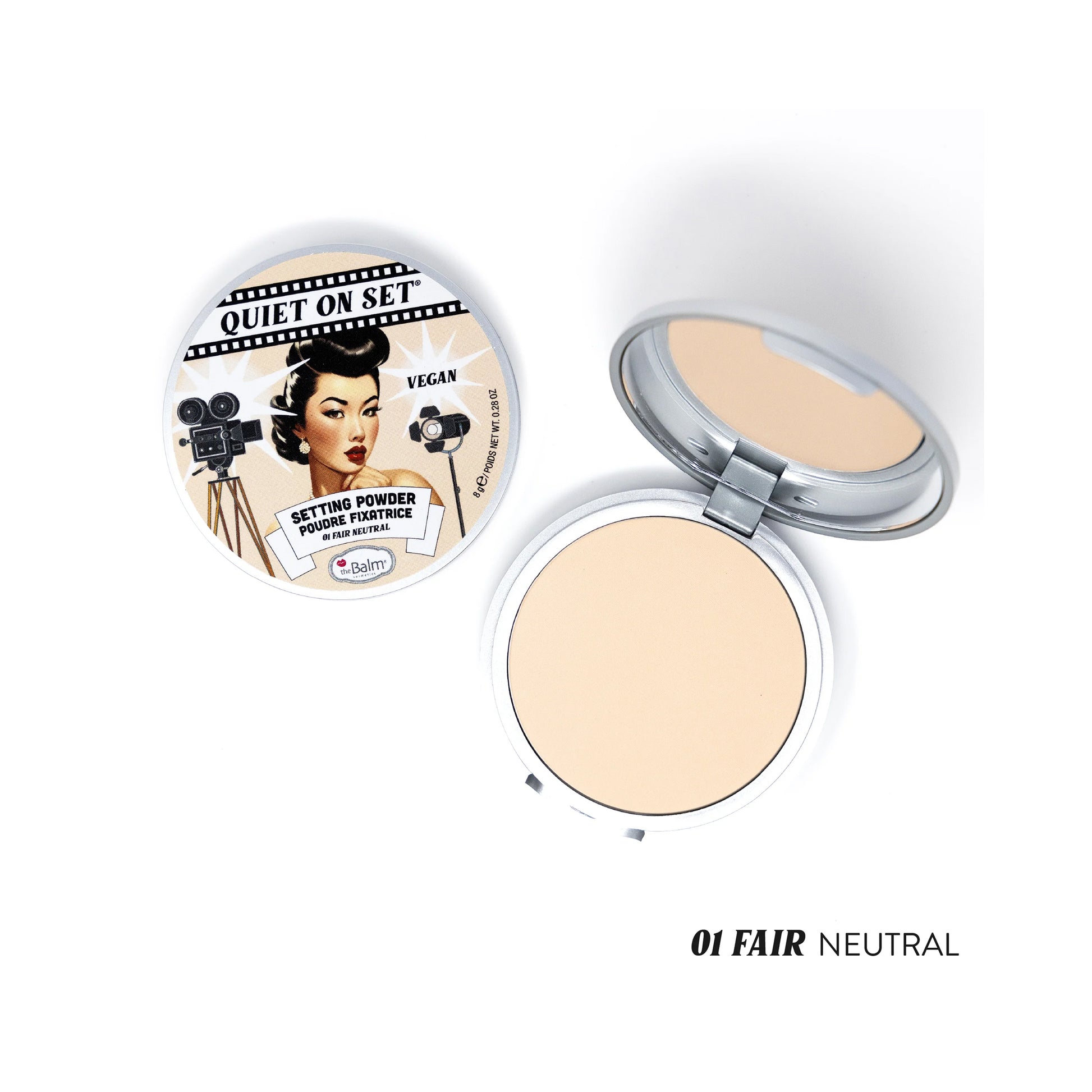 theBalm Setting Powder Quiet on Set Fair Neutral