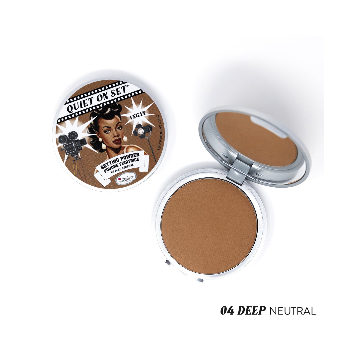 theBalm Setting Powder Quiet on Set Deep Neutral