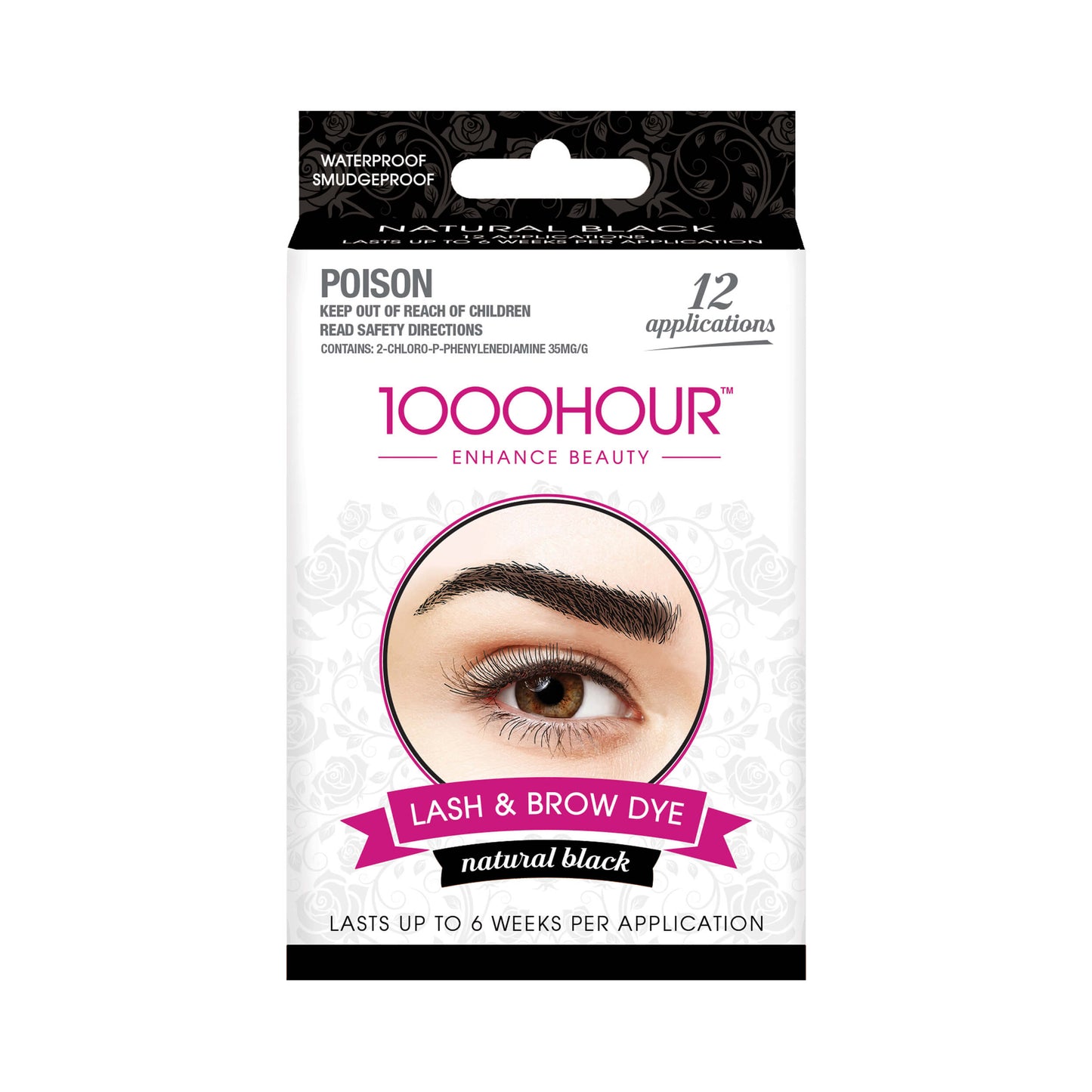 1000HOUR Lash & Brow Dye Kit Black