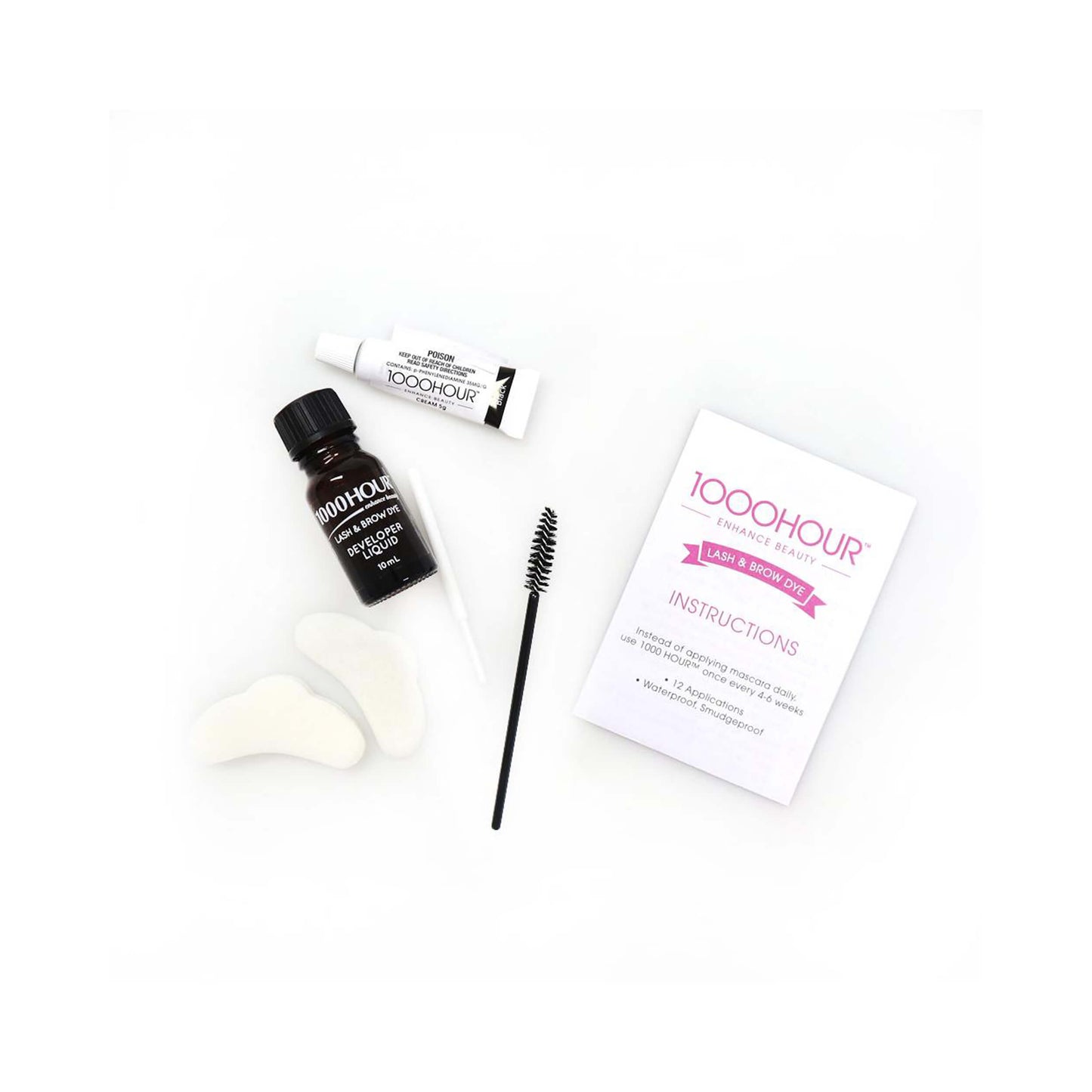 1000HOUR Lash & Brow Dye Kit Black