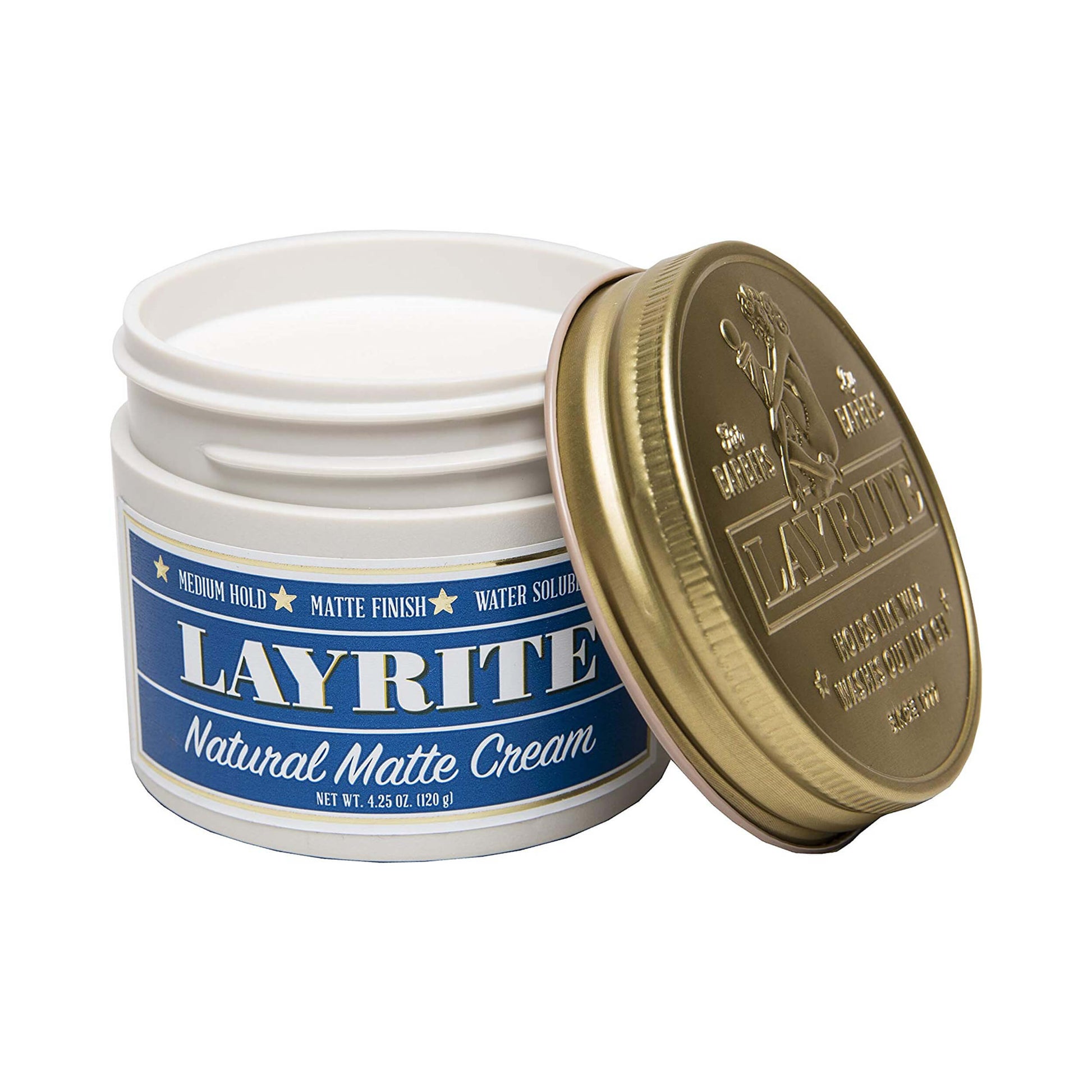 Layrite Natural Matte Cream 120 g (4.25 oz) Open