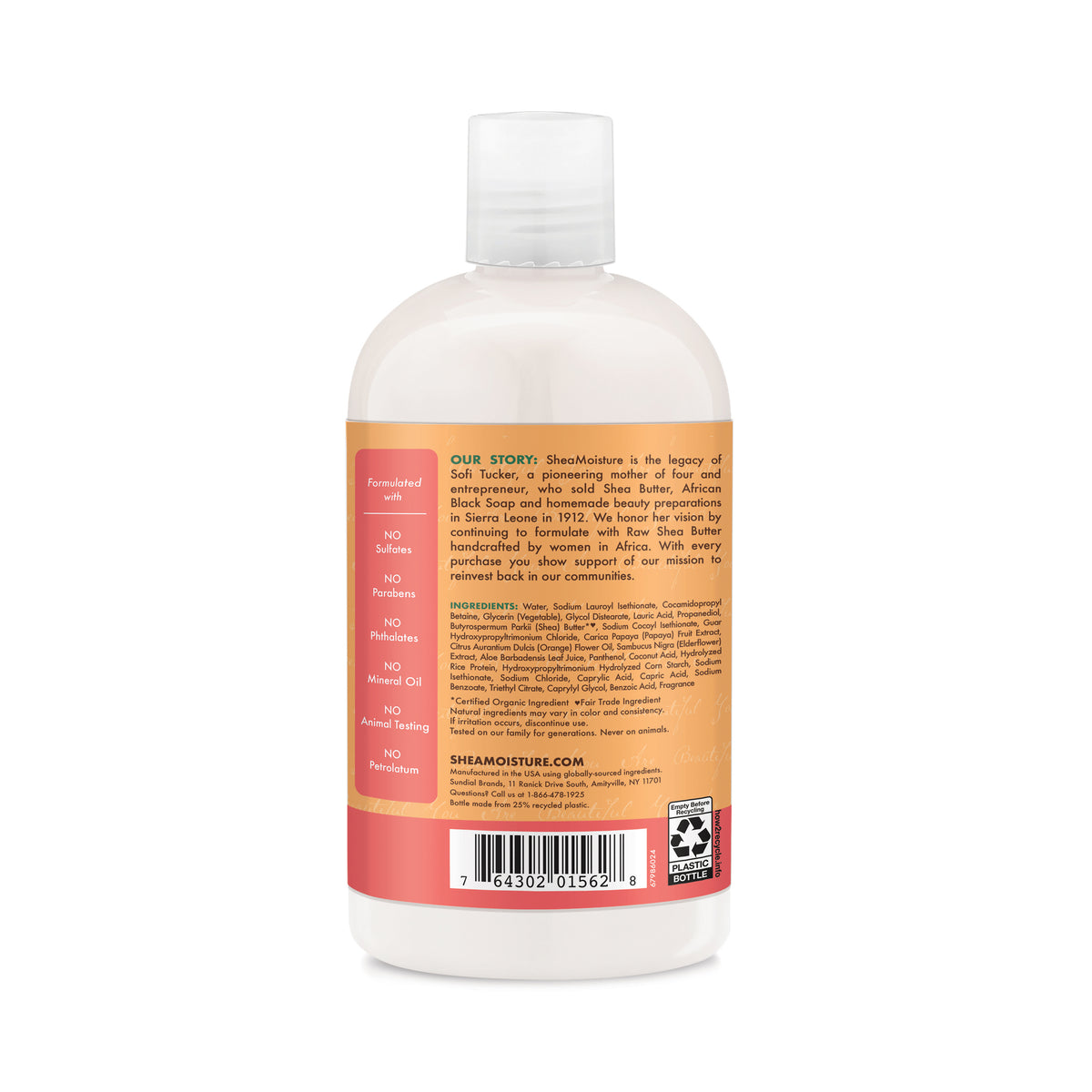 Shea Moisture - Papaya & Neroli All day Frizz Control Shampoo - 384 mL ...