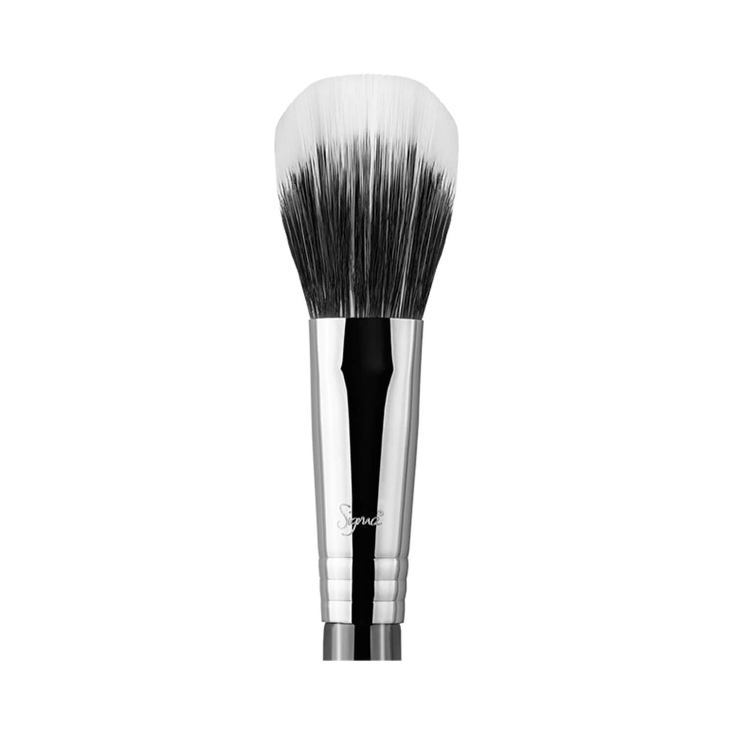 Sigma Beauty F15 Duo Fibre Powder/Blush Brush Chrome