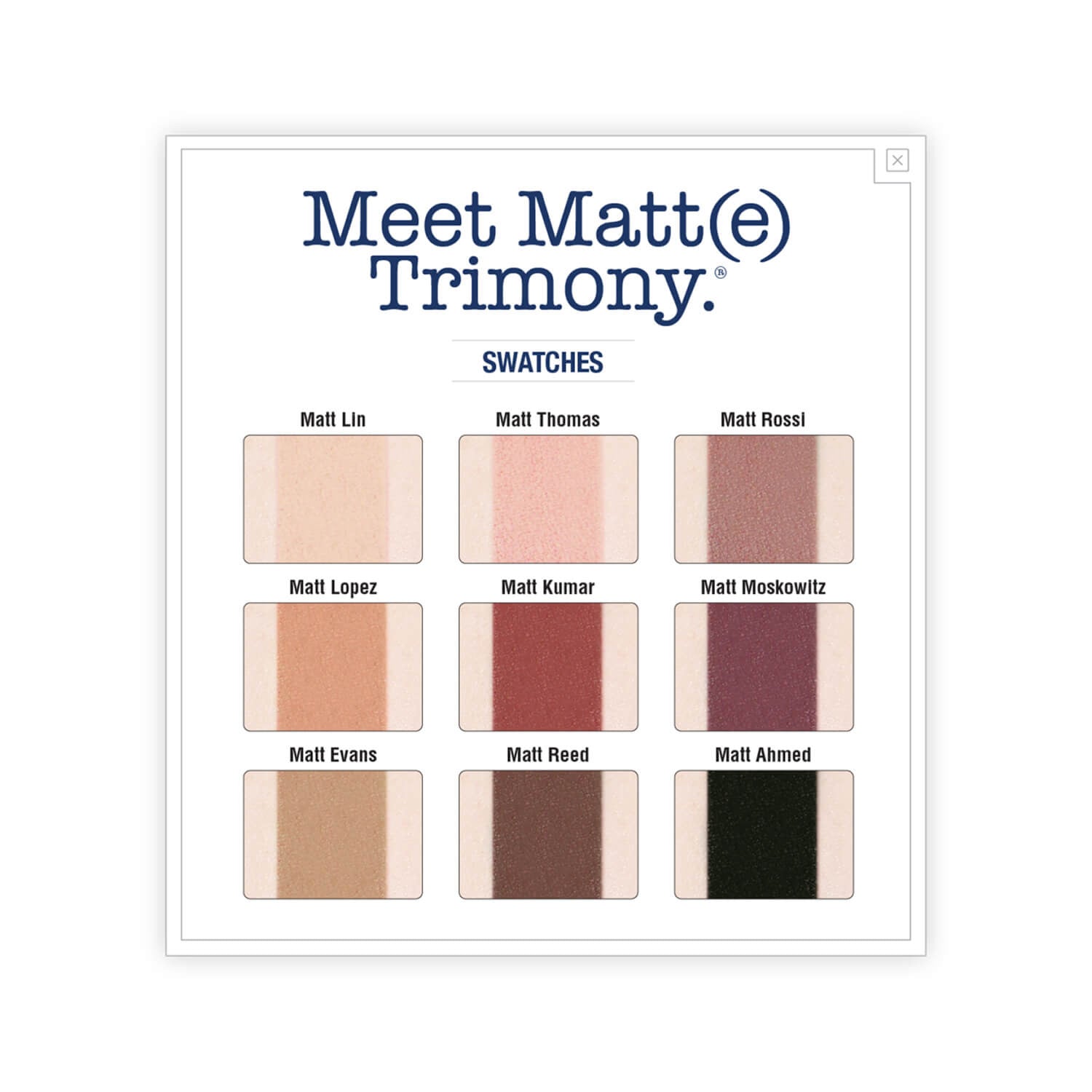 Meet matte online trimony